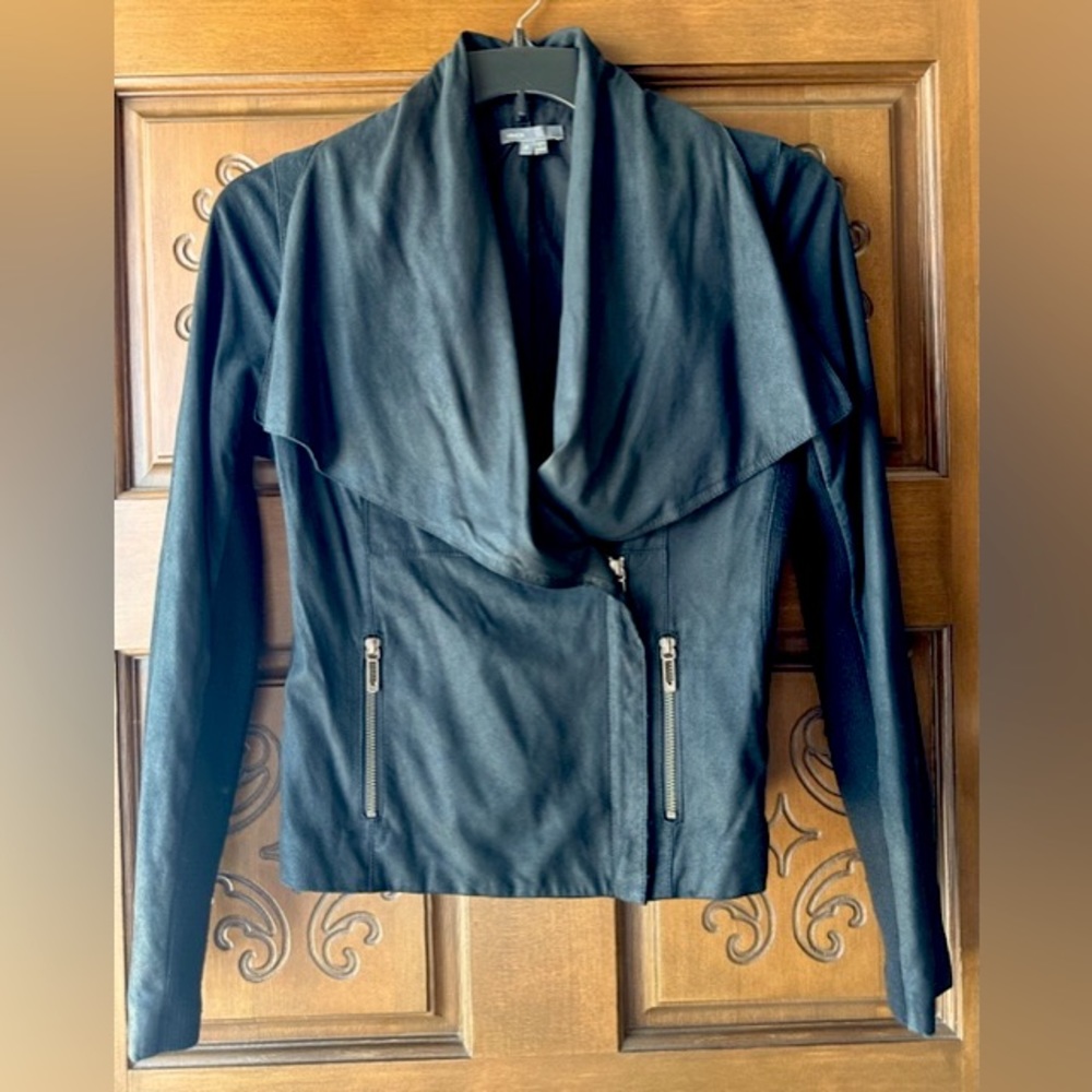 Vince Camuto Leather Jacket. Sz Medium.